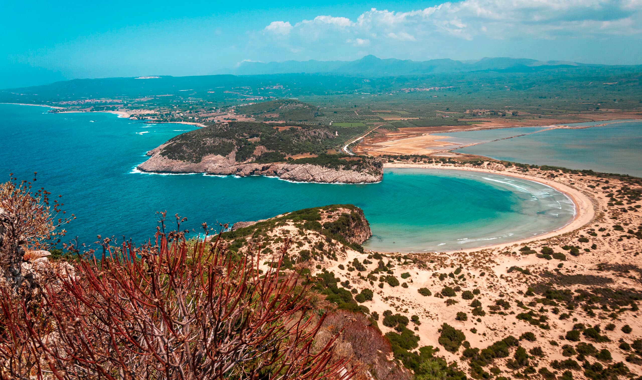 A sandy landscape